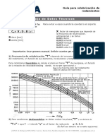 Calculo de Reengrase