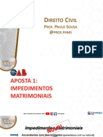 Direito Civil - Prof. Paulo Sousa