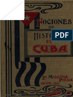 Morales y Morales - 1904 - Nociones de Historia de Cuba