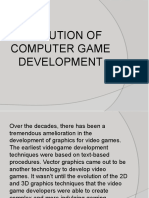 Evolution of Computer Game Development