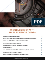 Troubleshoot With Harley Error Codes