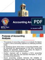 Accounting Analysis