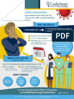 Coping With Postponed Procedures: Coronavirus and Your Heart