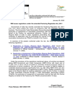 RBI Issues Regulations Under The Amended Factoring Regulation Act, 2011