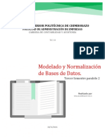 Modelado y Normalización de Datos