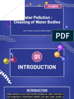 Water Pollution - Cleaning of Water Bodies