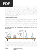 Titration Lab Report