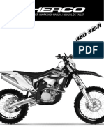 Sherco 450 Se R Workshop Manual 1