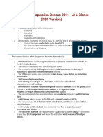 Key Facts of Population Census 2011