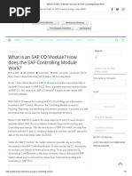 What Is An SAP CO Module - How Does The SAP Controlling Module Work