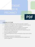 Hypertensive Disorder in Pregnancy