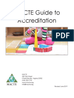 2018 MACTE Guide To Accreditation