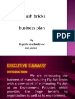 Fly Ash Bricks Business Plan: by Rupesh Kancharlawar