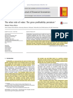 The other side of value - The gross profitability premium - novy-marx2013