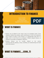 Finance Fundamentals: An Introduction