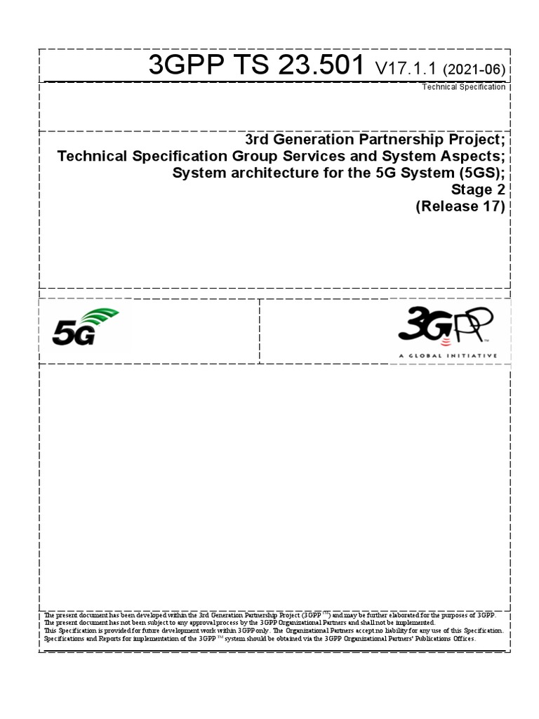 3gpp ts 23 501 pdf quality of service 3 gpp