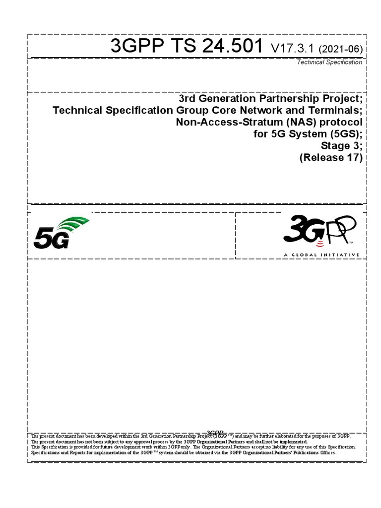 3gpp ts 24 501 pdf computer engineering networking standards