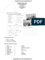 CBSE Class 6 German Practice Worksheets (5)