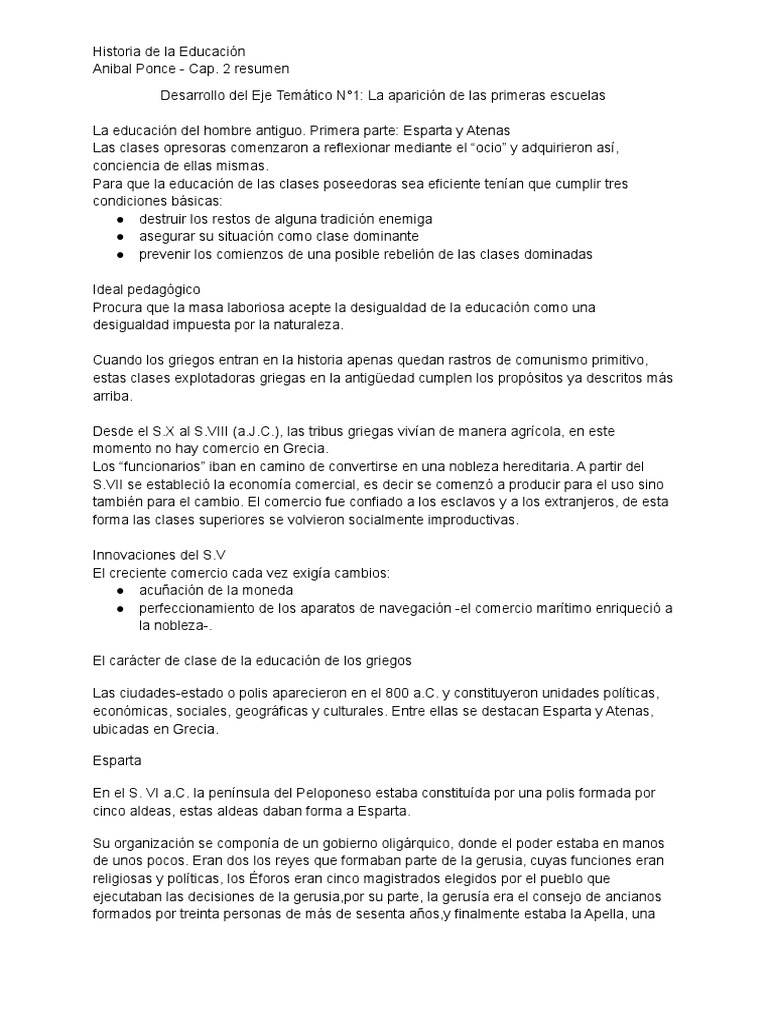 Esparta y Atenas | PDF | Esparta | Antigua Grecia