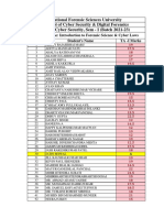 Ta Marks - MSC Cs Sem I A.Y. 2021-22