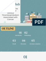 Journal Club: Apixaban For The Treatment of Venous Thromboembolism Associated With Cancer