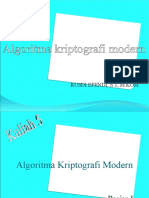 Kuliah 5 - Algoritma Kriptografi Modern