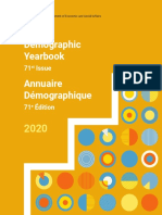 Demographic Yearbook Annuaire Démographique: 71 Issue