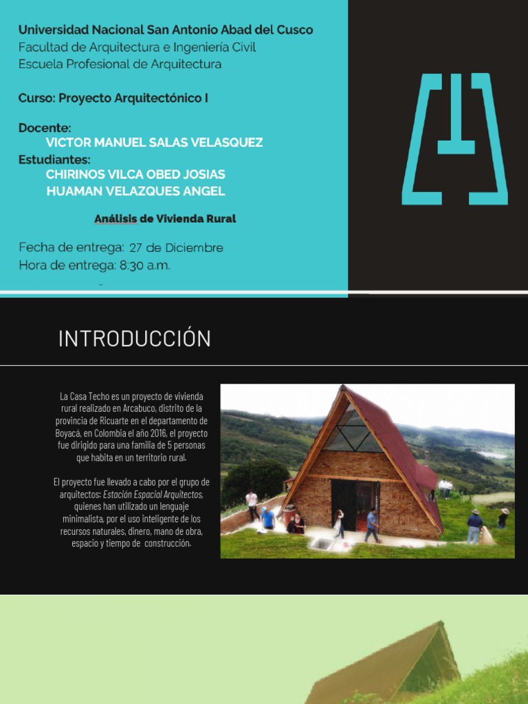Análisis de Vivienda Rural | PDF | Agricultura | Triángulo