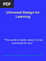 Universal Design for Learning Guidelines | PDF