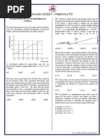 SIMULADO FÍSICA 03 - Plataforma FD