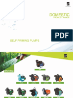 Self-priming pumps domestic product range mini range
