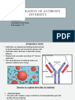 Generation of Antibody Diversity