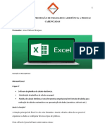 Introdução ao Excel: Funções, Fórmulas e Tabelas