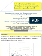 Estimation of Extreme Quantiles From Heavy-Tailed Distributions in A Semi-Parametric Location-Dispersion Regression Model