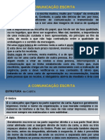 Comunicação Escrita - Carta, Circular, Oficio, Fax - 1º