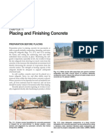 Fininsing of Concrete