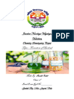 JNV Vadodara Student's Chemistry Investigatory Project on Biodiesel Formation