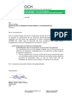 Oficio Justifición de Prácticas