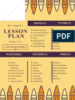 Lesson NN Plan: Monday Tuesday