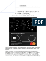 The Great Reset Is A Social Carbon Credit Economy