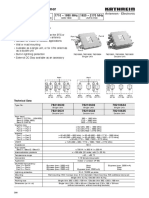 Triple-Band Combiner: 380 - 960 MHZ 1710 - 1880 MHZ 1920 - 2170 MHZ