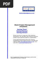 Project Management Templates