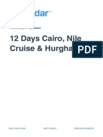 12 Days Cairo, Nile Cruise & Hurghada: Full Itinerary & Trip Details