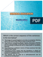 General Education Final Coaching