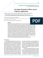 Significance of AO Potencial of Plantas and Its Relevance To Therapeut Appl Kasote DM 2015