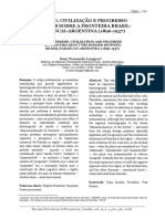 O progresso como ideal na fronteira Brasil-Paraguai-Argentina (1896-1937