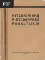 Hitlerininkų Piktadarybės Pabaltijyje (1957)