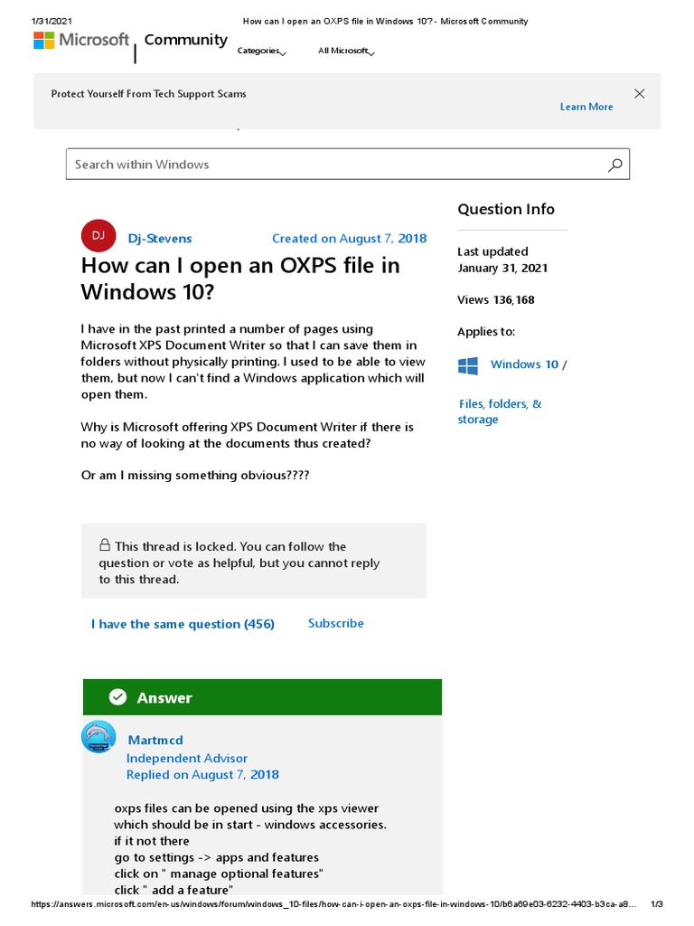 Open Oxps File Windows 10 : Hướng dẫn cách mở file OXPS trên Windows 10 ...