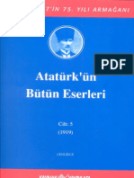 Atatürk'Ün Bütün Eserleri Cilt 5
