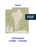 Fongbe Dictionnaire